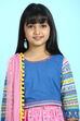 Pink Cotton Lehenga Set image number 1