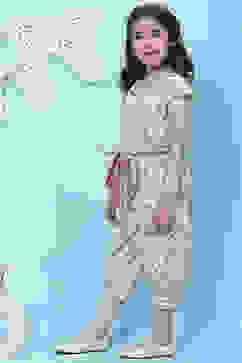 Ecru Cotton Straight Jumpsuit image number 2