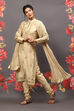 Rohit Bal Fuschia Cotton Blend Straight Kurta Suit Set image number 0