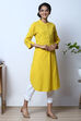 White Cotton Yarndyed Kurta image number 5