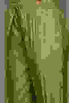 Olive Polyester Straight Printed 2 Piece Set image number 2