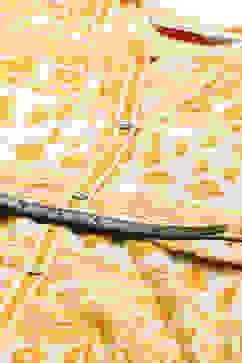 Mustard Rayon Asymmetric Fusion Dress image number 1