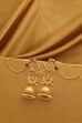 White Gold Plated Brass Kaanchain Earrings image number 2