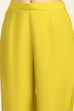 Mustard Silk Blend Unstitched Suit Set image number 3