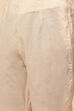 Grey And Almond Cotton Double Layered Suit Set image number 3