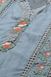 Green Silk Blend Unstitched Suit Set image number 2