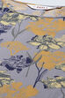Lavender Straight Cotton Flax Printed Kurta image number 1