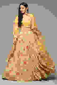 Yellow Modal Lehenga Set image number 0