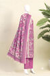Grey Cotton Printed Unstitched Suit Set image number 5