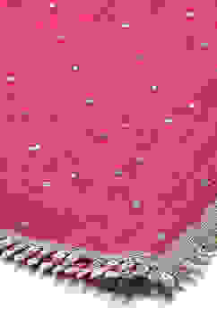 Wine Polyester Gathered Printed Suit Set image number 3