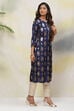 Red Straight Viscose Kurta image number 4