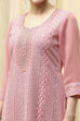 Yellow Georgette Schiffli Unstitched Suit Set image number 2
