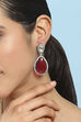 Red Brass Drop & Danglers image number 1
