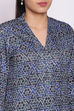 Maroon Woolen Printed Kurta image number 1