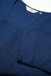 Mustard Cotton A-line Flax Solid Kurta Dress image number 5