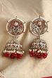 Red Pearl Earrings image number 2