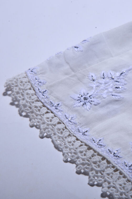 Off White Cotton Sharara image number 2
