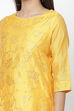 Blue Art Silk Short Yarndyed Kurti image number 1