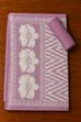 Purple Linen Contemporary Print Unstitched Suit Set image number 3