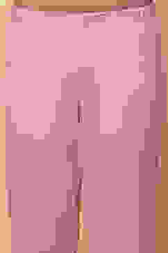 Pink Metallic Print Layered Flared Suit Set image number 2