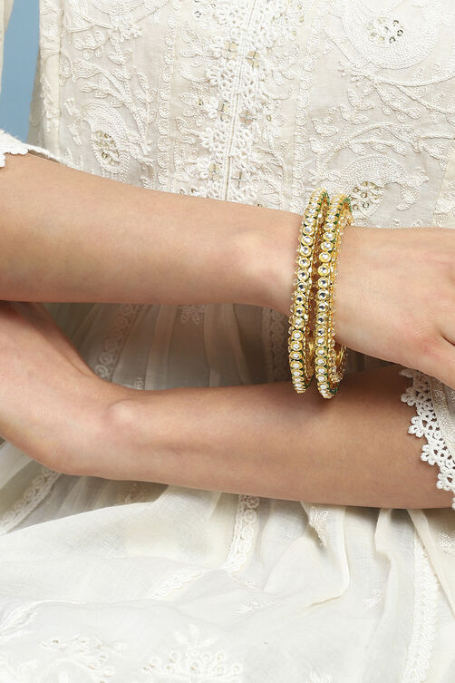 Green Alloy Bangle image number 1
