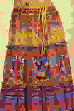 Assorted Polyester Printed Tiered Lehenga Set image number 2