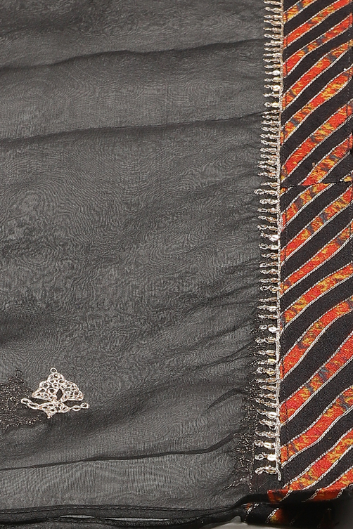 Off White Cotton Viscose Straight Kurta Narrow Palazzo Suit Set image number 2