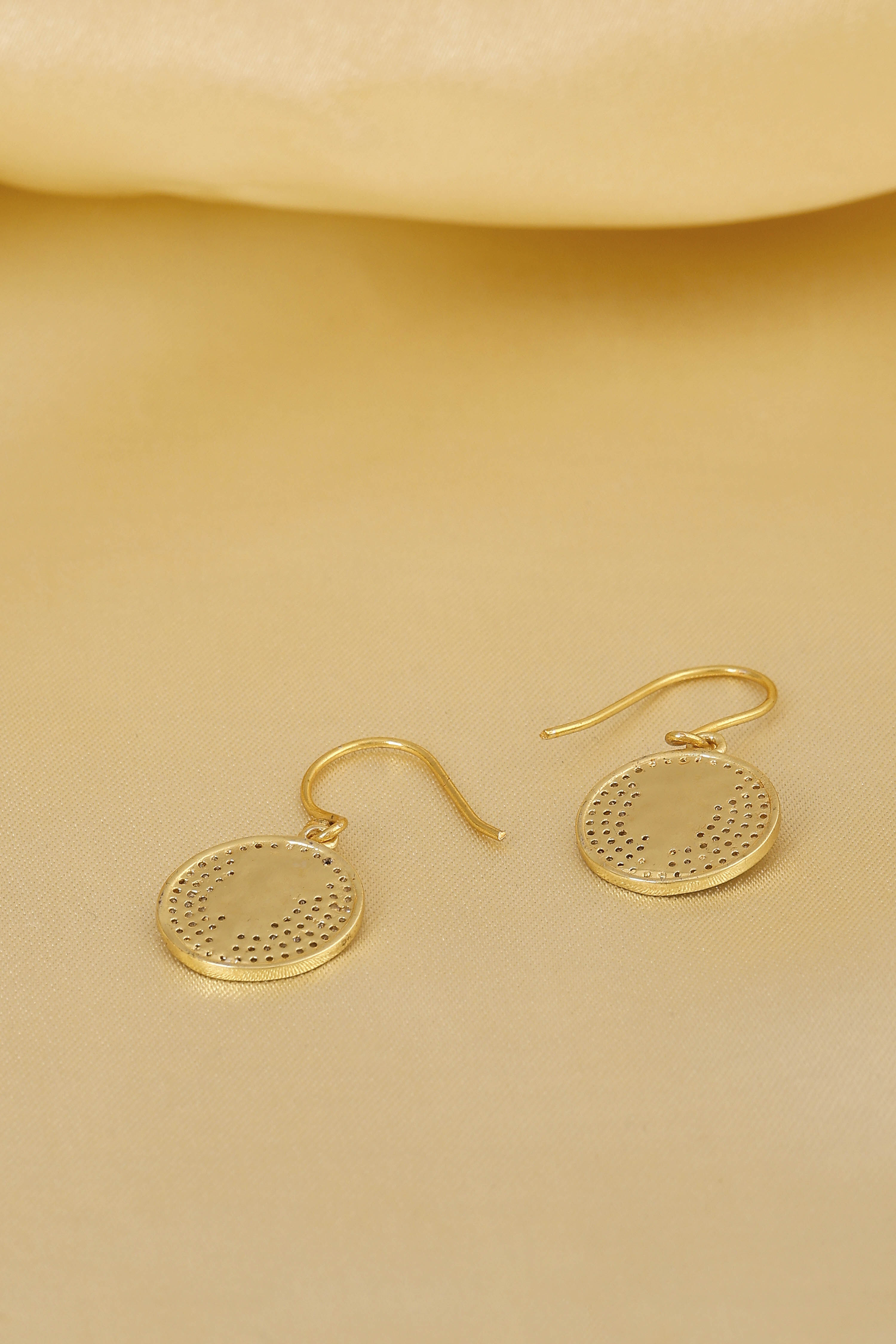 Gold Brass Drop & Danglers image number 2