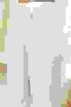 Off-White and Blue Straight Suit Set image number 2