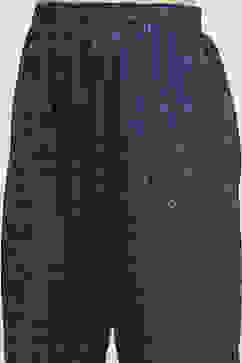 Indigo Cotton Machine Embroidered Unstitched Suit Set image number 3