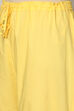 Yellow Cotton Straight Kurta Palazzo Suit Set image number 3