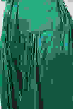 Peacock Green Art Silk Straight Kurta Salwar Suit Set image number 2