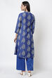 Pink Art Silk Kurta Pants Set image number 4