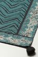 Indigo Cotton Straight Printed Kurta Palazzo Suit Set image number 3