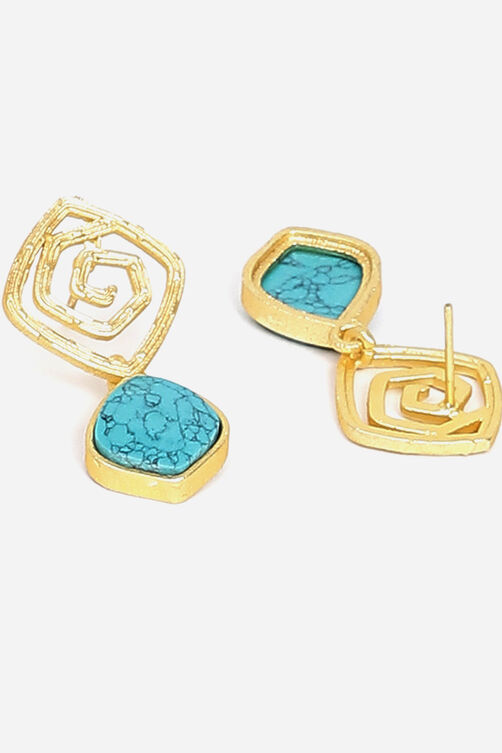 Turquoise Earrings image number 3