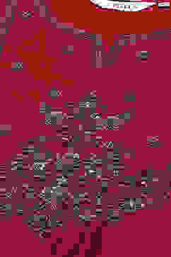 Maroon Poly Viscose Straight Kurta Slim Pants Suit Set image number 1