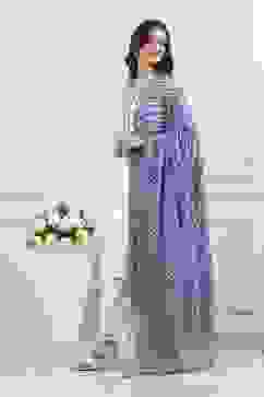 White Cotton Straight Suit Set image number 4