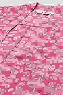 Pink Cotton Printed Kurta Set image number 1