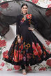 Rohit Bal Off White Cotton Silk Anarkali Printed Suit Set image number 0