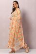 Sea Green Viscose Straight Kurta Salwar Pants Suit Set image number 5