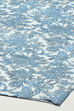 Marine Blue Printed Cotton Straight Suit Set image number 3