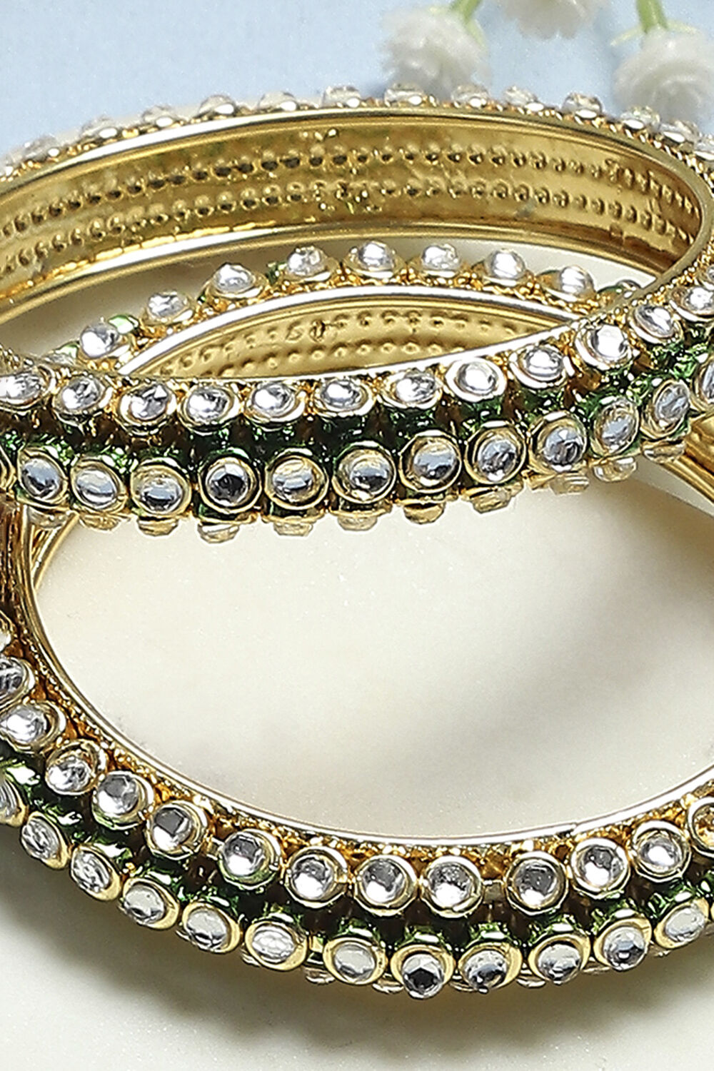 Green Alloy Bangle image number 2