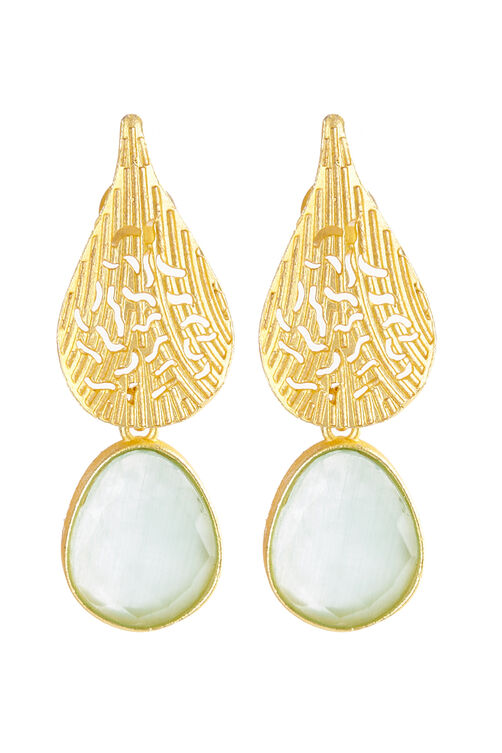 Sea Green Earrings image number 3