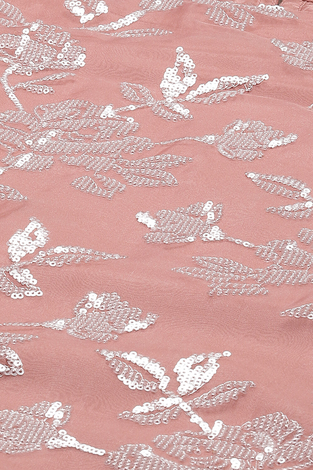 Dusky Pink Art Silk Straight Kurta Regular Pant Suit Set image number 1