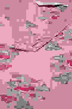 Salmon Cotton Straight Kurta Palazzo Suit Set image number 5