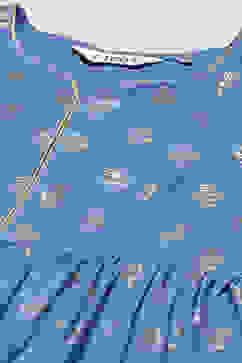 Blue Cotton Dress image number 1