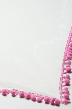 Pink Lehriya Cotton Kurta With Sharara & Net Dupatta image number 3