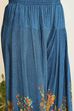 Blue Viscose Rayon Printed Straight Kurta Set image number 2