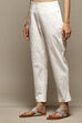 Black Cotton Relaxed Pant image number 2