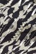 Black Cotton Printed Straight Crop Top image number 2
